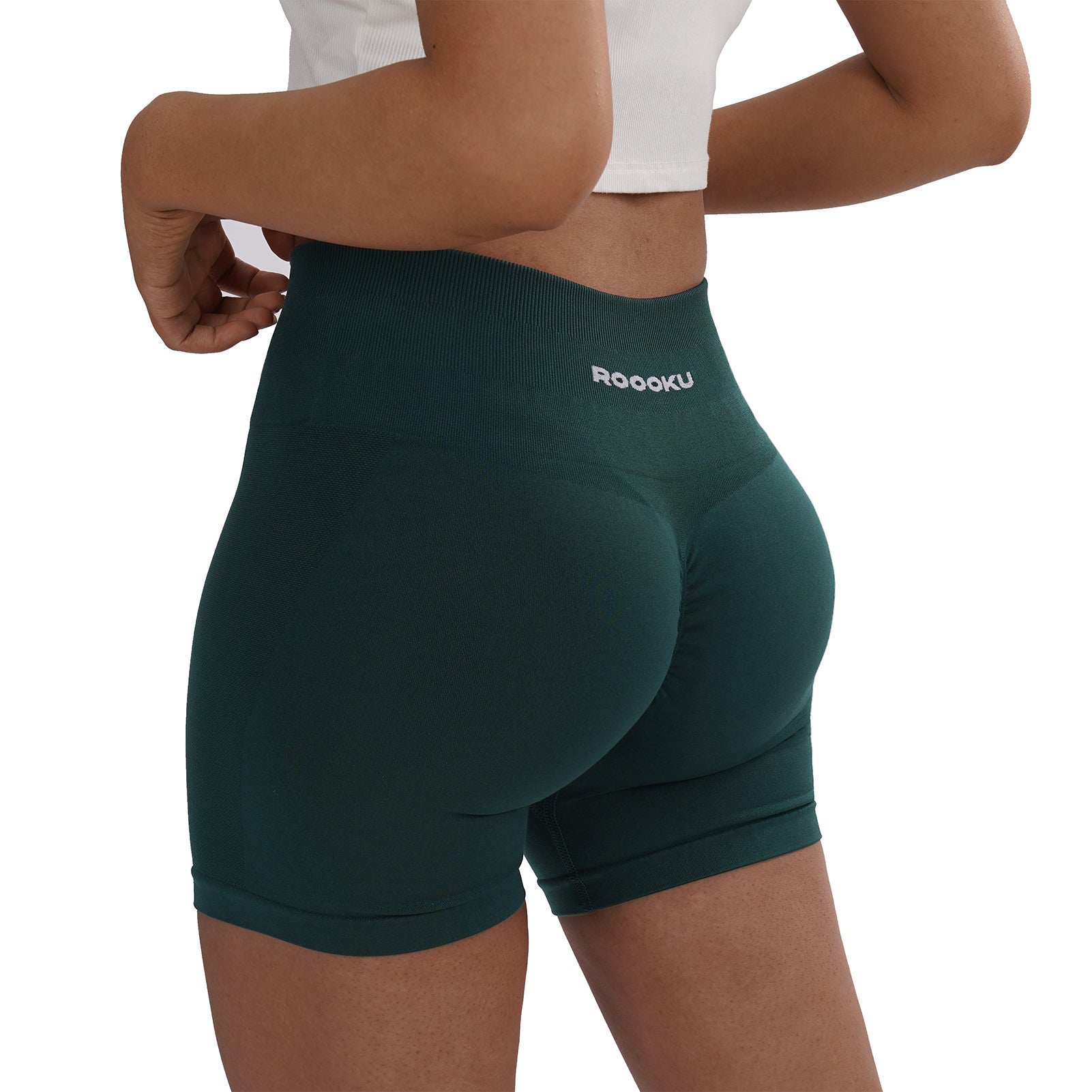 Women's Seamless Workout Shorts  Butt-lifting & High Waist Booty Gym  Shorts