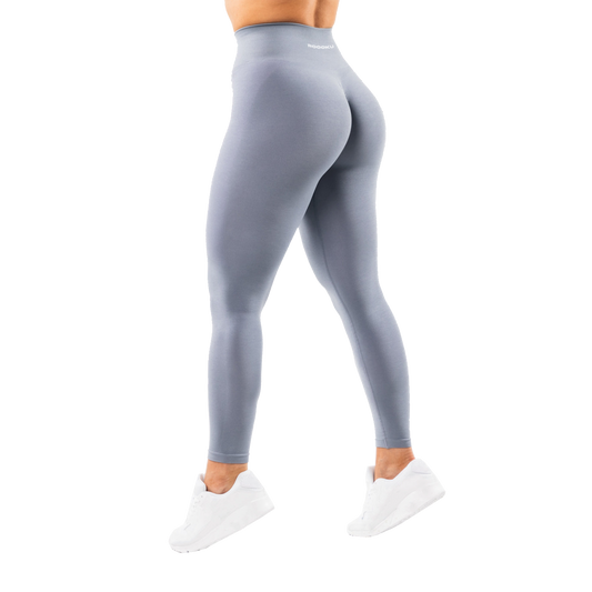 ROOOKU Uplift Squat Proof Workout Leggings for Women Anti-Ripped Scrunch Butt Lifting Gym Booty Seamless Yoga Pants-Still Water