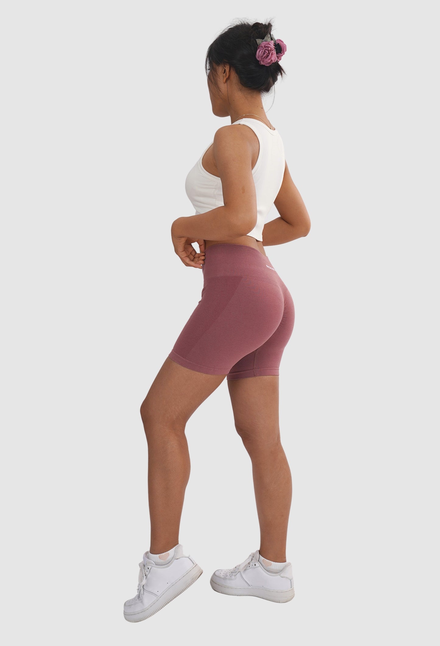 ROOOKU Uplift Squat Proof Workout Leggings for Women Anti-Ripped Scrunch  Butt Lifting Gym Booty Seamless Yoga Pants-Brick Orange